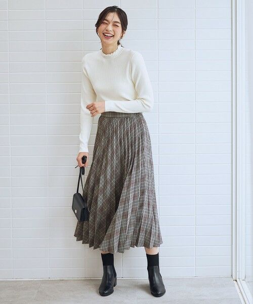 ANY / エニィ ニット・セーター | 【6色展開】フリルネックニット | 詳細3