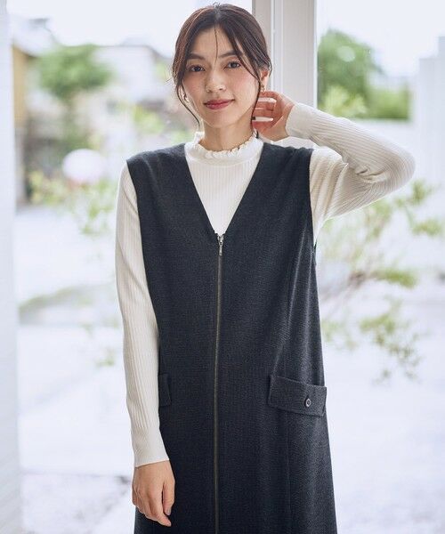 ANY / エニィ ニット・セーター | 【6色展開】フリルネックニット | 詳細8