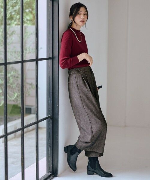 ANY / エニィ ニット・セーター | 【6色展開】フリルネックニット | 詳細22