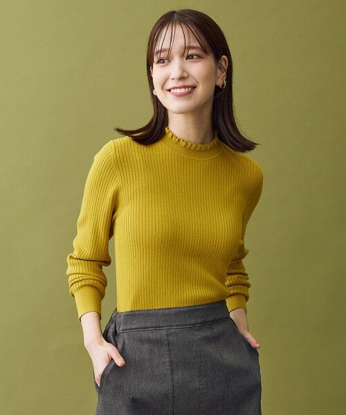 ANY / エニィ ニット・セーター | 【6色展開】フリルネックニット | 詳細25