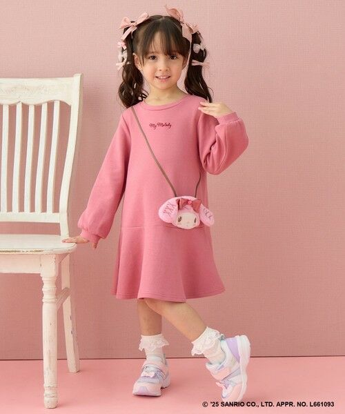 ANY / エニィ ロング・マキシ丈ワンピース | 【マイメロディ＆クロミ×ANY KIDS】ポシェット ワンピース | 詳細2