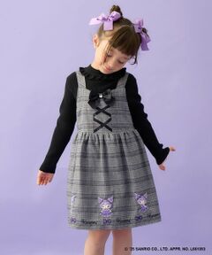 ANY / エニィ ロング・マキシ丈スカート | 【マイメロディ＆クロミ×ANY KIDS】チェック ジャンパースカート