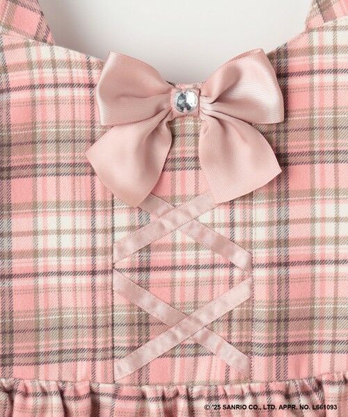 ANY / エニィ ロング・マキシ丈スカート | 【マイメロディ＆クロミ×ANY KIDS】チェック ジャンパースカート | 詳細14