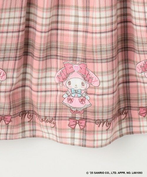 ANY / エニィ ロング・マキシ丈スカート | 【マイメロディ＆クロミ×ANY KIDS】チェック ジャンパースカート | 詳細12