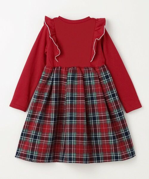 ANY / エニィ ロング・マキシ丈ワンピース | チェック柄 ドッキング ワンピース | 詳細12