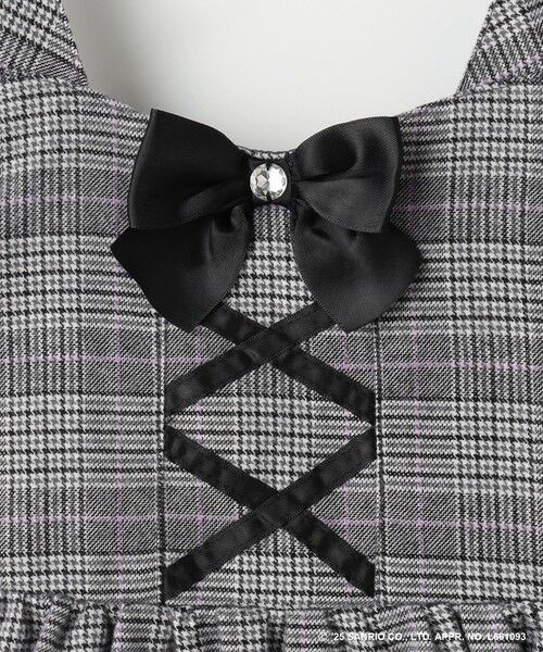 ANY / エニィ ロング・マキシ丈スカート | 【マイメロディ＆クロミ×ANY KIDS】チェック ジャンパースカート | 詳細5