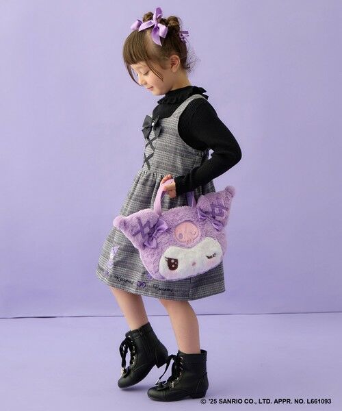 ANY / エニィ ロング・マキシ丈スカート | 【マイメロディ＆クロミ×ANY KIDS】チェック ジャンパースカート | 詳細2