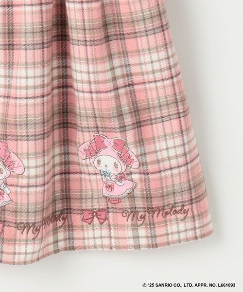 ANY / エニィ ロング・マキシ丈スカート | 【マイメロディ＆クロミ×ANY KIDS】チェック ジャンパースカート | 詳細17