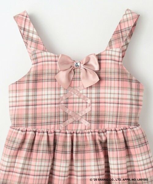 ANY / エニィ ロング・マキシ丈スカート | 【マイメロディ＆クロミ×ANY KIDS】チェック ジャンパースカート | 詳細11