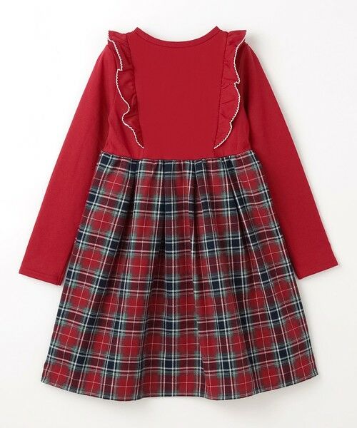ANY / エニィ ロング・マキシ丈ワンピース | チェック柄 ドッキング ワンピース | 詳細12