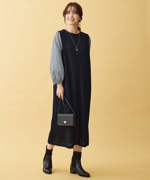 ANY / エニィ ロング・マキシ丈ワンピース | シャツコンビワンピース | 詳細6