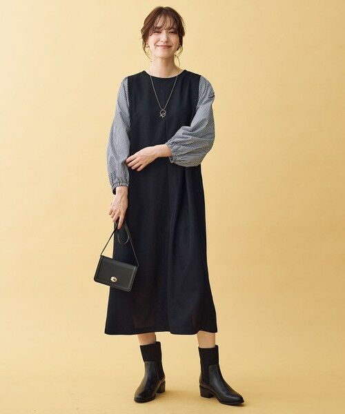 ANY / エニィ ロング・マキシ丈ワンピース | シャツコンビワンピース | 詳細7