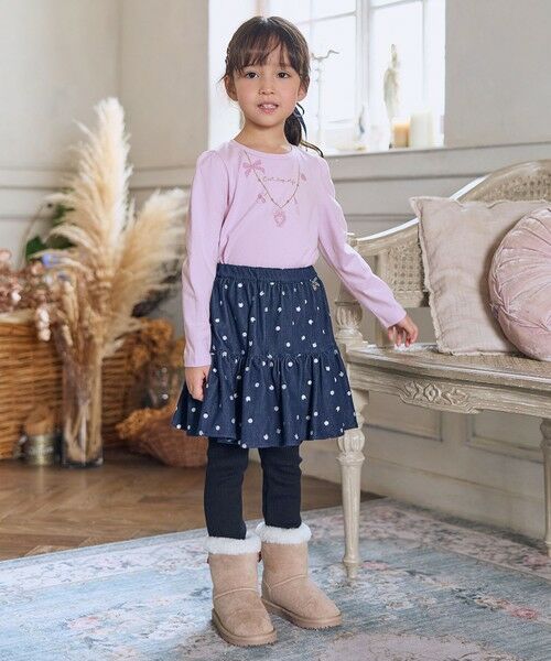 ANY / エニィ その他パンツ | ネコ×ドット刺繍 スキャッツ | 詳細4