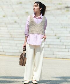 ANY / エニィ その他パンツ | 【LEE掲載/6サイズ展開/裏起毛/ウエストゴム】ウォームワイドパンツ