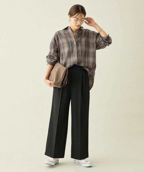 ANY / エニィ その他パンツ | 【LEE掲載/6サイズ展開/裏起毛/ウエストゴム】ウォームワイドパンツ | 詳細1