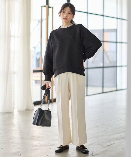 ANY / エニィ その他パンツ | 【LEE掲載/6サイズ展開/裏起毛/ウエストゴム】ウォームワイドパンツ | 詳細5