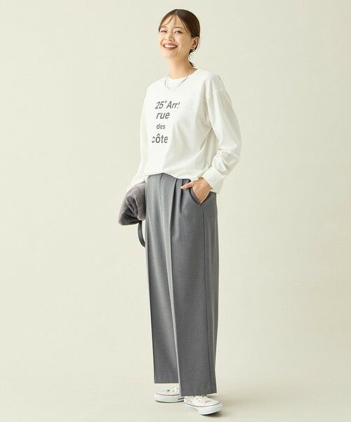 ANY / エニィ その他パンツ | 【LEE掲載/6サイズ展開/裏起毛/ウエストゴム】ウォームワイドパンツ | 詳細10
