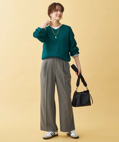 ANY / エニィ その他パンツ | 【LEE掲載/6サイズ展開/裏起毛/ウエストゴム】ウォームワイドパンツ | 詳細18