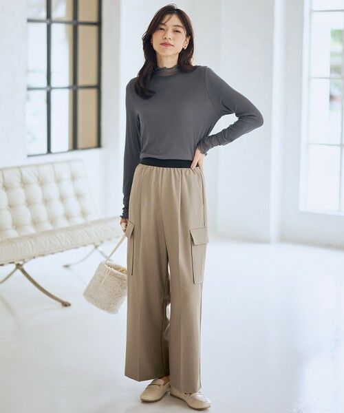 ANY / エニィ カーゴパンツ | 【ウエストゴム】カーゴタックパンツ | 詳細8