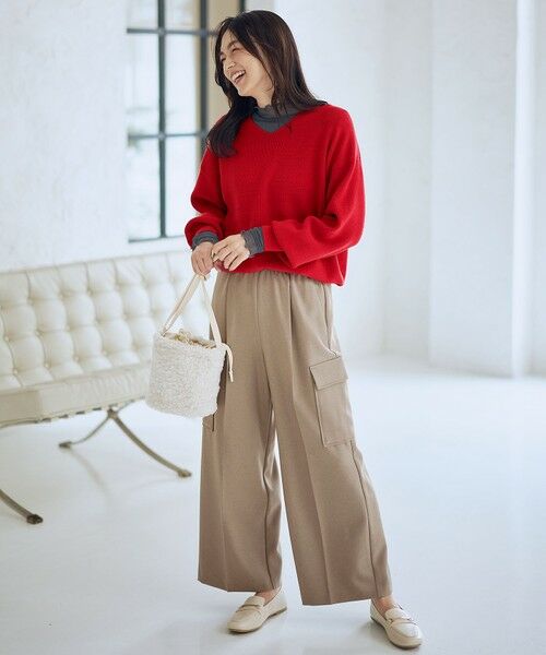 ANY / エニィ カーゴパンツ | 【ウエストゴム】カーゴタックパンツ | 詳細11