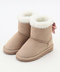 ANY / エニィ ブーツ（ロング丈） | リボンフェイクムートンブーツ