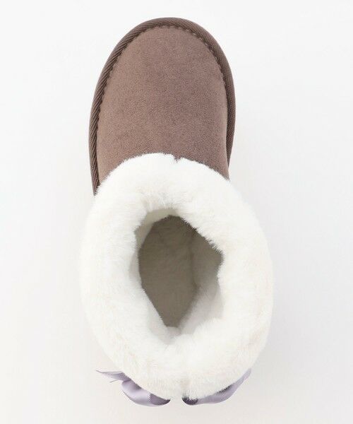 ANY / エニィ ブーツ（ロング丈） | リボンフェイクムートンブーツ | 詳細2