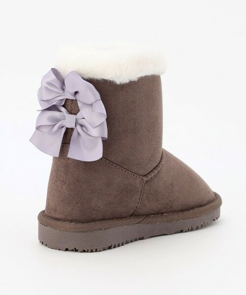 ANY / エニィ ブーツ（ロング丈） | リボンフェイクムートンブーツ | 詳細3