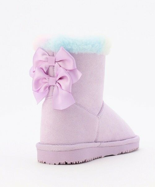 ANY / エニィ ブーツ(ロング丈) | リボンフェイクムートンブーツ | 詳細11