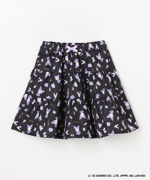 ANY / エニィ ミニ・ひざ丈スカート | 【マイメロディ＆クロミ×ANY KIDS】総柄 ティアードスカート | 詳細6