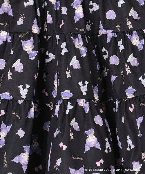 ANY / エニィ ミニ・ひざ丈スカート | 【マイメロディ＆クロミ×ANY KIDS】総柄 ティアードスカート | 詳細7