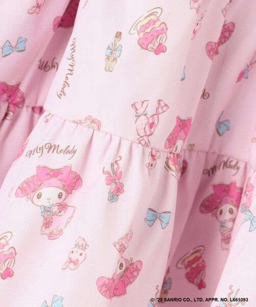 ANY / エニィ ミニ・ひざ丈スカート | 【マイメロディ＆クロミ×ANY KIDS】総柄 ティアードスカート | 詳細23