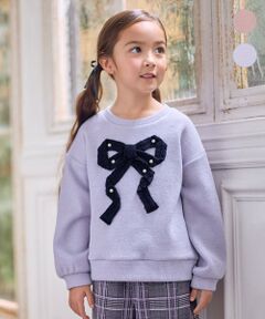 ANY / エニィ スウェット | リボン ニットソー トレーナー