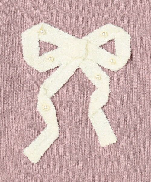 ANY / エニィ スウェット | リボン ニットソー トレーナー | 詳細6