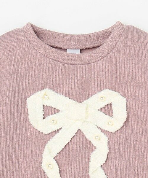 ANY / エニィ スウェット | リボン ニットソー トレーナー | 詳細7
