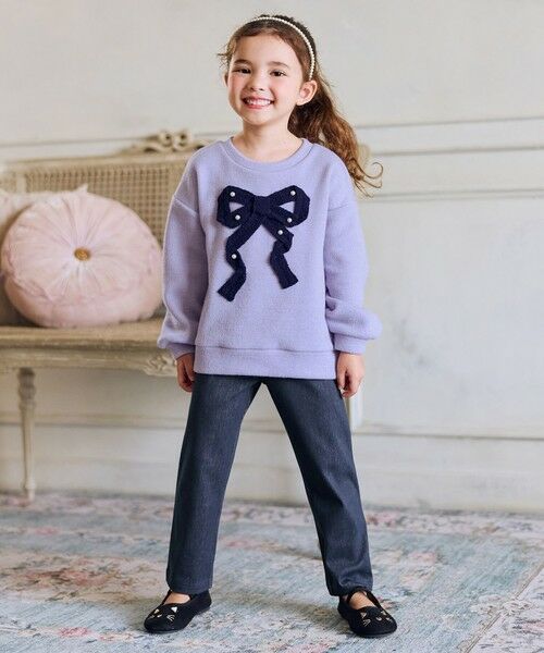 ANY / エニィ スウェット | リボン ニットソー トレーナー | 詳細13