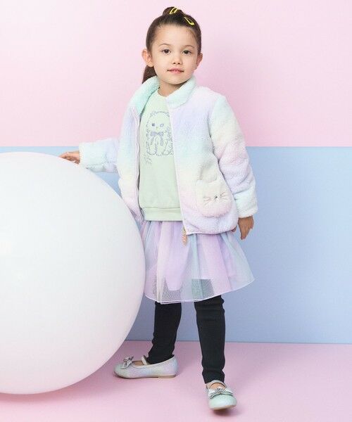 ANY / エニィ スウェット | アニマル刺繍 裏シャギー トレーナー | 詳細12