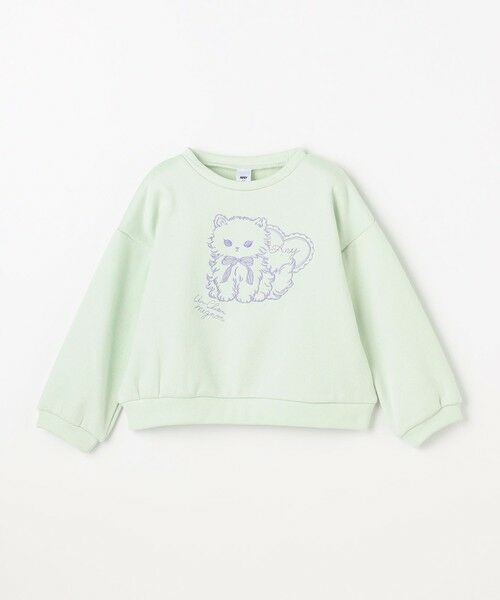 ANY / エニィ スウェット | アニマル刺繍 裏シャギー トレーナー | 詳細13