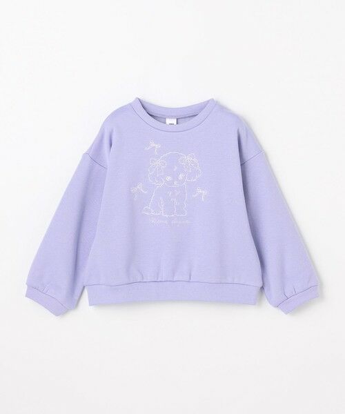 ANY / エニィ スウェット | アニマル刺繍 裏シャギー トレーナー | 詳細25