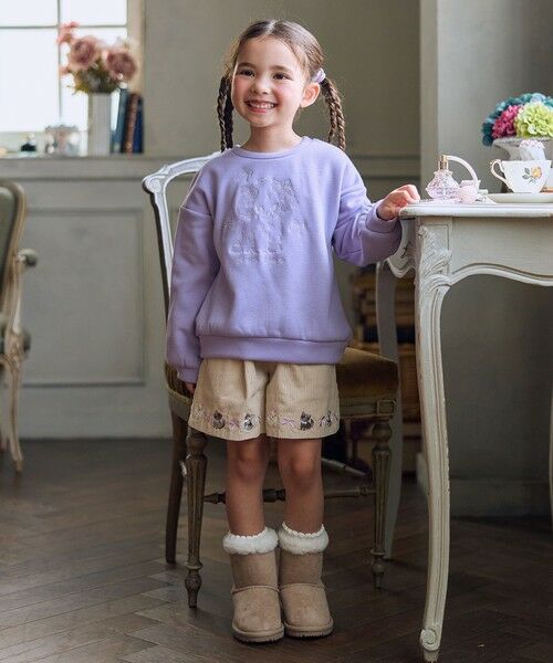 ANY / エニィ スウェット | アニマル刺繍 裏シャギー トレーナー | 詳細21