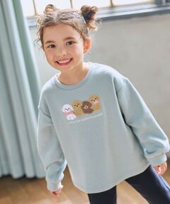 ANY / エニィ スウェット | なかよしサガラ刺繍 裏シャギー トレーナー