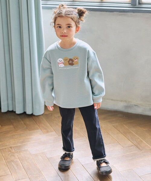 ANY / エニィ スウェット | なかよしサガラ刺繍 裏シャギー トレーナー | 詳細16