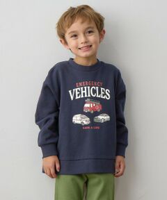 ANY / エニィ スウェット | 車プリント 裏毛トレーナー