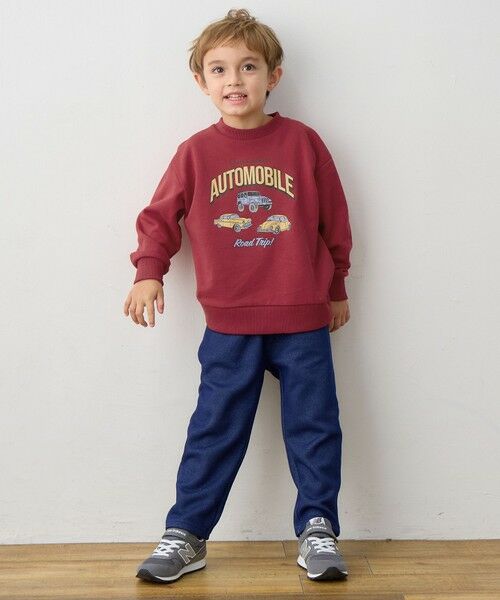 ANY / エニィ スウェット | 車プリント 裏毛トレーナー | 詳細17