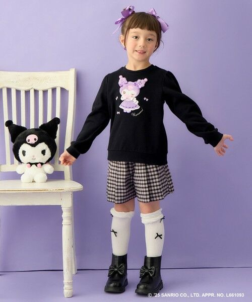 ANY / エニィ スウェット | 【マイメロディ＆クロミ×ANY KIDS】アップリケ トレーナー | 詳細1