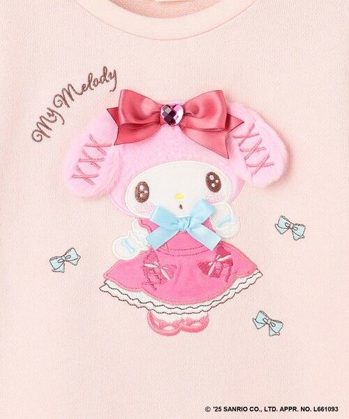 ANY / エニィ スウェット | 【マイメロディ＆クロミ×ANY KIDS】アップリケ トレーナー | 詳細18