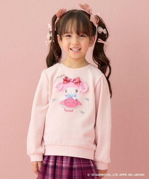 ANY / エニィ スウェット | 【マイメロディ＆クロミ×ANY KIDS】アップリケ トレーナー | 詳細13
