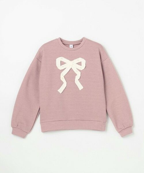 ANY / エニィ スウェット | リボン ニットソー トレーナー | 詳細4