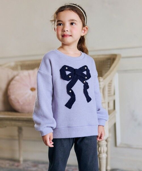 ANY / エニィ スウェット | リボン ニットソー トレーナー | 詳細15