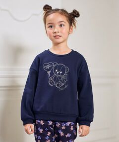 ANY / エニィ スウェット | アニマル刺繍 裏シャギー トレーナー