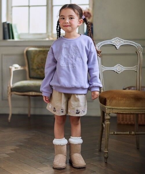 ANY / エニィ スウェット | アニマル刺繍 裏シャギー トレーナー | 詳細22